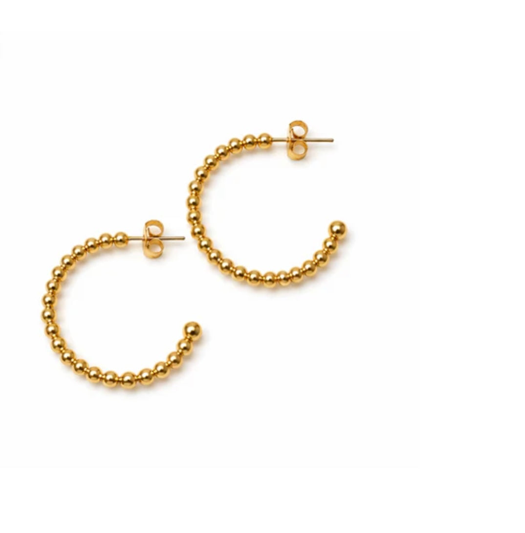 Gold Lulu Mac Earrings
