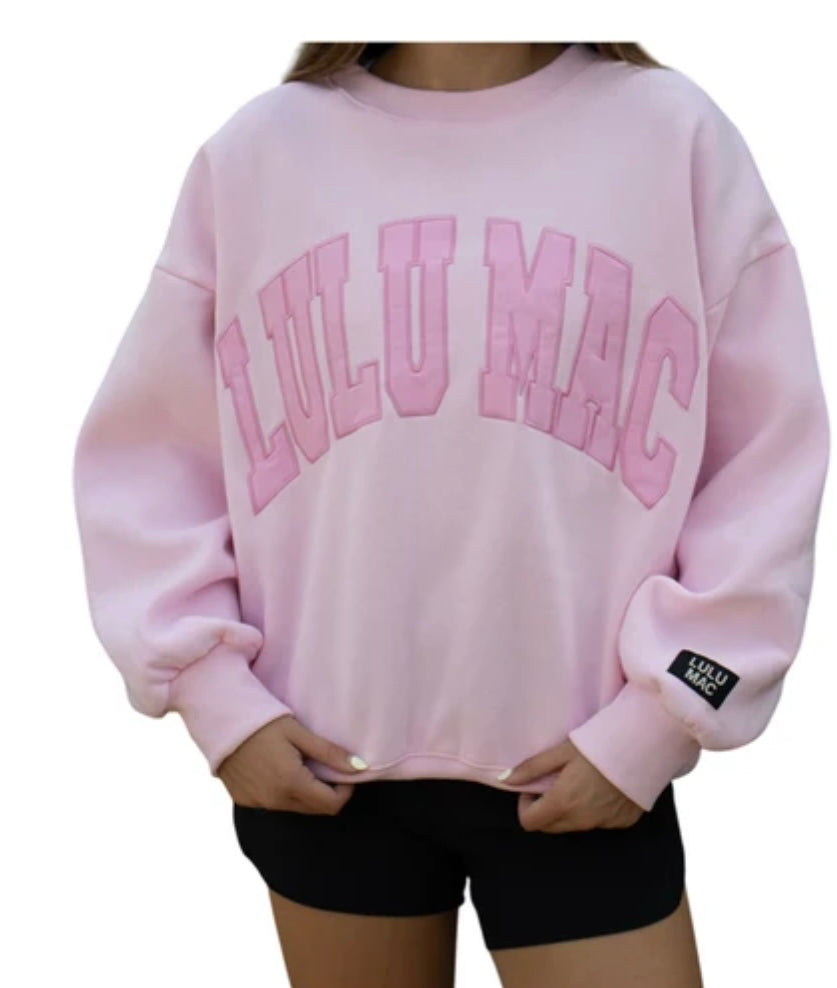 Pink Lulu Mac sweater