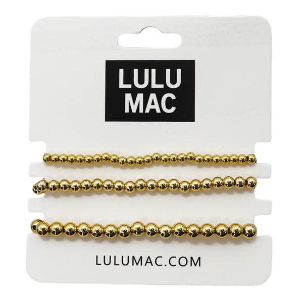 Gold beaded Bracelets