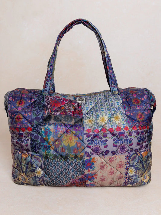 Patchwork natural life bag