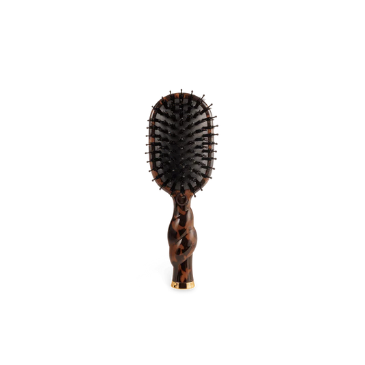 Tortoise mini boar brush