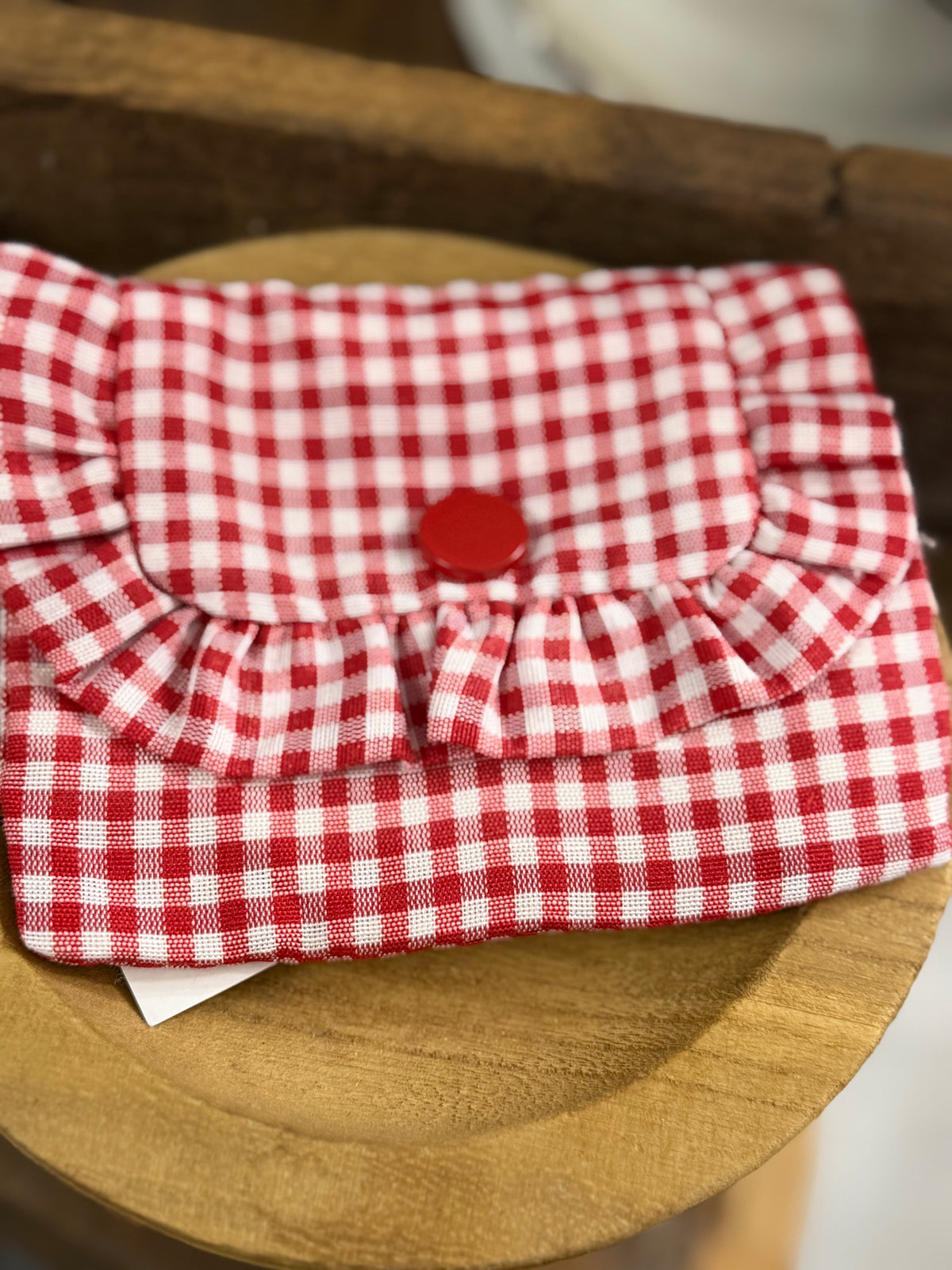 Red coin purse
