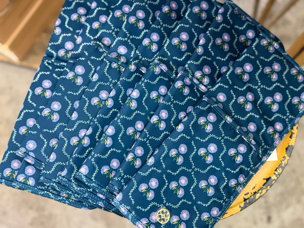 Flower curling iron bag
