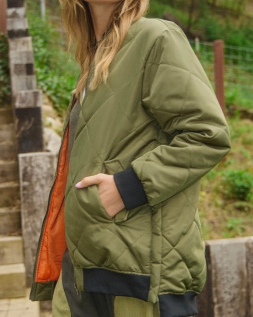 Olive jacket